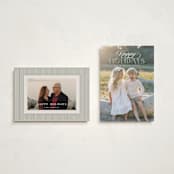 "Ashby" - Holiday Cards in Snow by Deynaaz Daraei - Photo Orientation Options