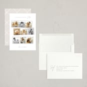 "Joyful Memories" - Holiday Cards in Snow by Lisa McLean - Assembled