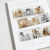 "Joyful Memories" - Holiday Cards in Snow by Lisa McLean - Detail