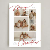 "Delightful Mix" - Holiday Cards in Brick by Everett Paper Goods - Full Design