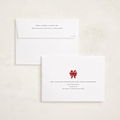 "All Around" - Holiday Cards in Coal by Jennifer Postorino - FREE Recipient Addressing