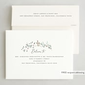 "Keepsake Wreath" - Holiday Cards in Snowball by Petra Kern - FREE Recipient Addressing