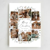 "Keepsake Wreath" - Holiday Cards in Snowball by Petra Kern - Full Design