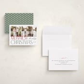 "Merry Stack" - Holiday Cards in Winter by Makewells - Assembled