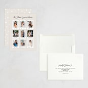 "Year in Review" - Holiday Cards in Latte by Hooray Creative - Assembled