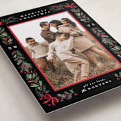 "Sparkly Bows" - Holiday Cards in Festive by Makewells - Detail