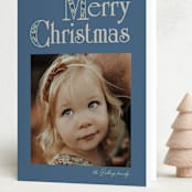 "Nostalgia" - Holiday Cards in Frost by Baumbirdy - Folded Card