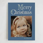"Nostalgia" - Holiday Cards in Frost by Baumbirdy - Full Design