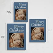 "Nostalgia" - Holiday Cards in Frost by Baumbirdy - Formats Available
