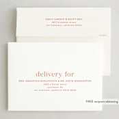 "Blessed to be Together" - Holiday Cards in Snow by Hooray Creative - FREE Recipient Addressing