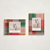 "joyful check" - Holiday Cards in Rainbow by Sumak Studio - Photo Orientation Options