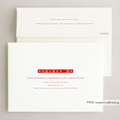 "love joy" - Holiday Cards in Holly Berry by Orasie - FREE Recipient Addressing