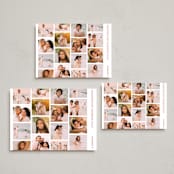 "Little Moments Collection" - Holiday Cards in Cranberry by Jenna Holcomb - Formats Available
