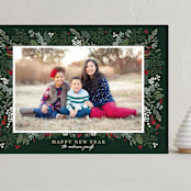 "Classic Christmas" - Holiday Cards in Balsam Fir by Susan Moyal - Front