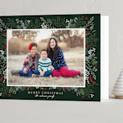 "Classic Christmas" - Holiday Cards in Balsam Fir by Susan Moyal - Folded Card