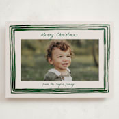 "Painted Frame Edge" - Holiday Cards in Forest by Alethea and Ruth - Front