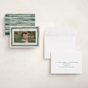 "Painted Frame Edge" - Holiday Cards in Forest by Alethea and Ruth - Assembled