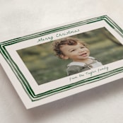 "Painted Frame Edge" - Holiday Cards in Forest by Alethea and Ruth - Detail