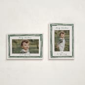 "Painted Frame Edge" - Holiday Cards in Forest by Alethea and Ruth - Photo Orientation Options