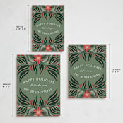 "Bold Foliage" - Holiday Cards in Pine by Katharine Watson - Formats Available