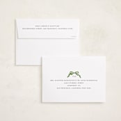 "Gibson" - Holiday Cards in Pine by Pati Cascino - FREE Recipient Addressing