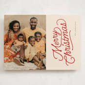"retro vintage holiday" - Holiday Cards in Cherry by BR Designs - Front
