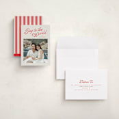 "Holly Berrie" - Holiday Cards in Cranberry by Wildfield Paper Co - Assembled