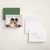"Up Top" - Holiday Cards in Pine by Lauren Chism - Assembled