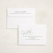 "Up Top" - Holiday Cards in Pine by Lauren Chism - FREE Recipient Addressing