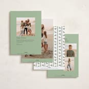 "Holly Berry Frame" - Holiday Cards in Snow by Lauren Jopling - Back of Card Options