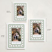 "Holly Berry Frame" - Holiday Cards in Snow by Lauren Jopling - Formats Available
