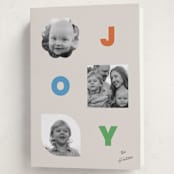 "shapes" - Holiday Cards in Bright by Jessica Yeo - Folded Card