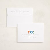 "shapes" - Holiday Cards in Bright by Jessica Yeo - FREE Recipient Addressing