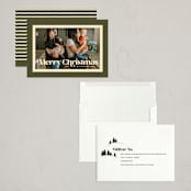 "Posted" - Holiday Cards in Pine by Robert and Stella - Assembled