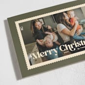 "Posted" - Holiday Cards in Pine by Robert and Stella - Detail