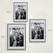"Merry Bows" - Holiday Cards in Sky by Nicole Walsh - Formats Available
