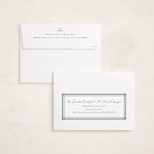 "Trim" - Holiday Cards in Pine by Lea Delaveris - FREE Recipient Addressing