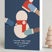 "teamwork" - Holiday Cards in Mountain by Claudia Orengo - Folded Card