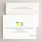 "HNY!" - Holiday Cards in Sunshine by Erica Krystek - FREE Recipient Addressing