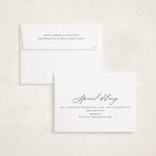 "Elegant Holiday" - Holiday Cards in Snow by Carolyn Nicks - FREE Recipient Addressing