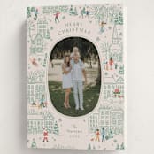 "Homeward bound" - Holiday Cards in Pine by Jennifer Wick - Folded Card