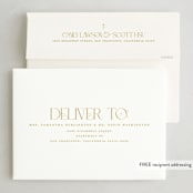 "Christ Mas" - Holiday Cards in Golden by Sarah Brown - FREE Recipient Addressing