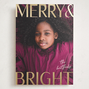 "Bright" - Holiday Cards in North Star by Susan Asbill - Front