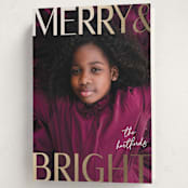 "Bright" - Holiday Cards in North Star by Susan Asbill - Folded Card