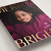 "Bright" - Holiday Cards in North Star by Susan Asbill - Detail