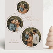 "Ornaments" - Holiday Cards in Cozy by Erin German - Front