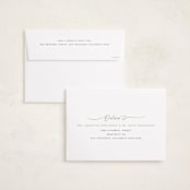 "Faubourg" - Holiday Cards in Pudding by Leia Matt - FREE Recipient Addressing