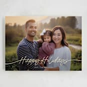 "Faubourg" - Holiday Cards in Pudding by Leia Matt - Full Design