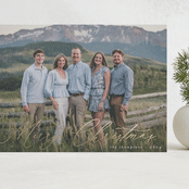 "Modern Traditionalist" - Holiday Cards in Winter by Morgan Kendall - Front