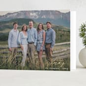 "Modern Traditionalist" - Holiday Cards in Winter by Morgan Kendall - Folded Card